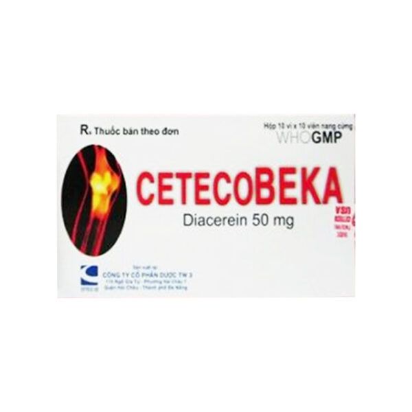 CetecoBeka Hộp 100 Viên - Điều Trị Thoái Hóa Khớp