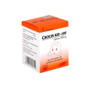 Crocin Kid Hộp 25 Gói - Điều Trị Nhiễm Khuẩn Ở Trẻ