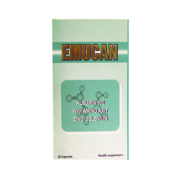 Emucan Hộp 60 Viên - Bổ Sung Dưỡng Chất Cho Cơ Thể