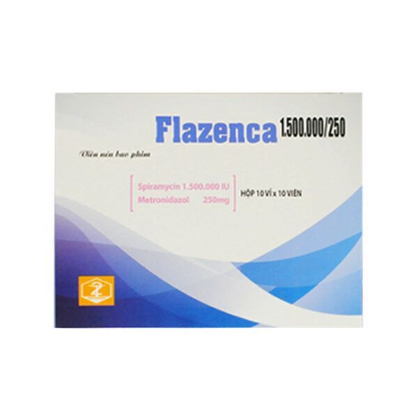 Flazenca Hộp 100 Viên - Điều Trị Viêm Nhiễm Răng Miệng