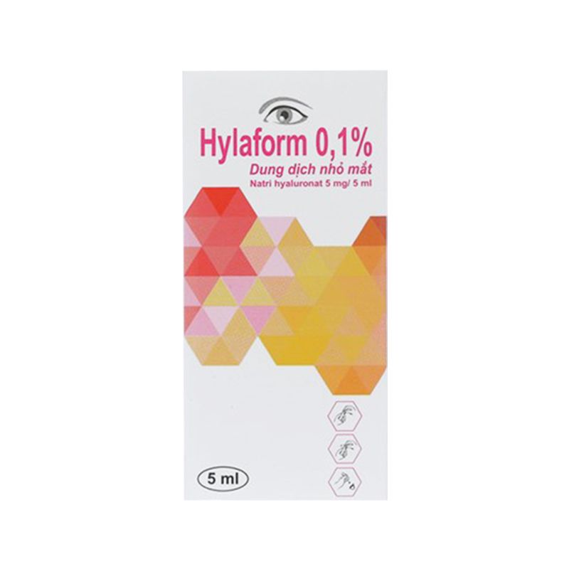 Hylaform 0.1% Lọ 5ml - Thuốc Nhỏ Mắt