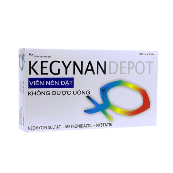 Kegynandepot Hộp 10 Viên - Viên Đặt Phụ Khoa