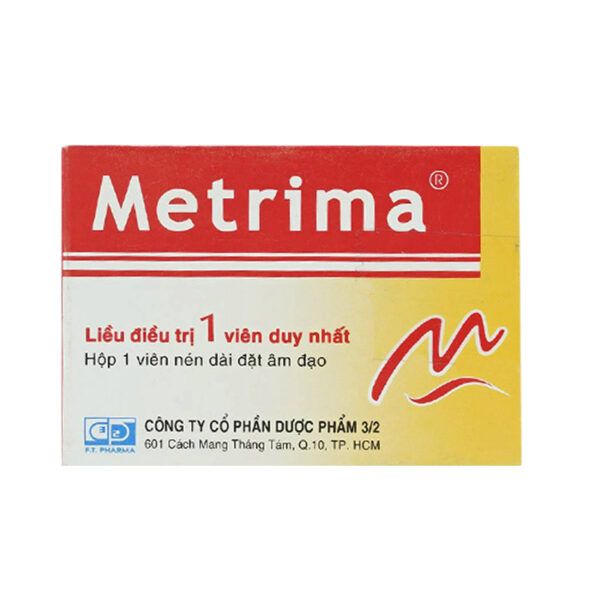 Metrima Hộp 1 Viên - Viên Nén Đặt Âm Đạo