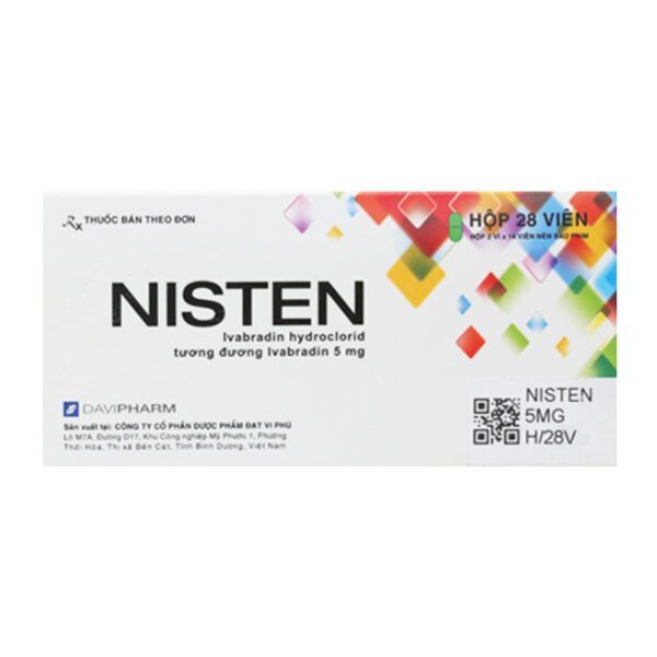 Nisten Hộp 28 Viên - Điều Trị Bệnh Mạch Vành