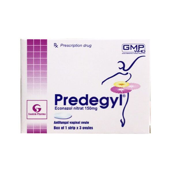 Predegyl Hộp 3 Viên - Điều Trị Nấm Âm Đạo