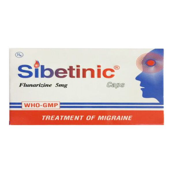 Sibetinic Hộp 100 Viên - Điều Trị Chứng Đau Nửa Đầu