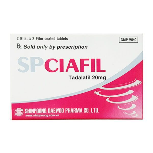 Spciafil Hộp 4 Viên - Điều Trị Rối Loạn Cương Dương