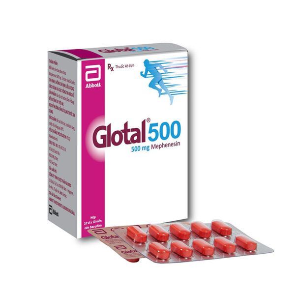 Glotal 500 Hộp 100 Viên - Điều Trị Đau Do Co Thắt Cơ