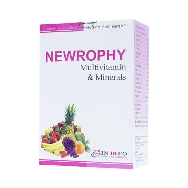 Newrophy Hộp 30 Viên - Bổ Sung Các Vitamin Và Khoáng Chất