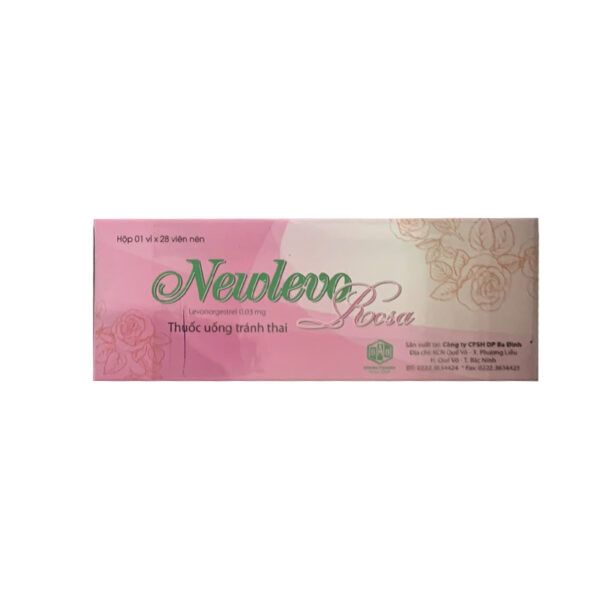 Newlevo Hộp 28 Viên - Thuốc Tránh Thai Thường Nhật