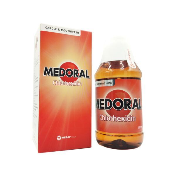 Medoral Chai 250ml - Thuốc Súc Miệng, Họng