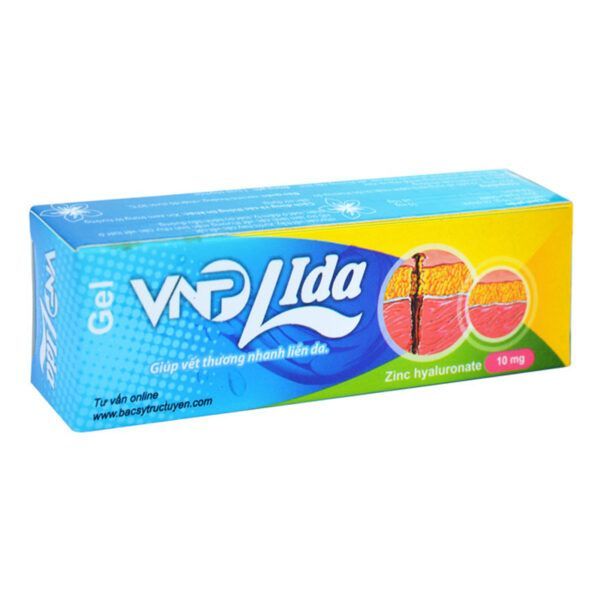 VNP Lida Tuýp 10g - Hỗ Trợ Điều Trị Mụn Trứng Cá