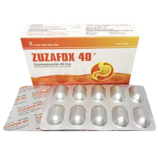 Zuzafox 40 Hộp 30 Viên - Điều Trị Loét Dạ Dày, Tá Tràng