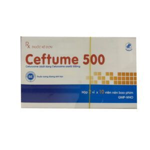 Ceftume 500 Hộp 20 Viên - Chữa Trị Nhiễm Khuẩn Da