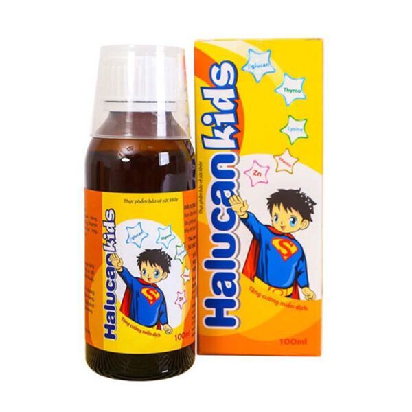 Halucan Kids Lọ 100ml - Tăng Cường Miễn Dịch, Sức Đề Kháng