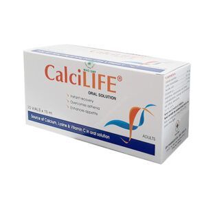 Calcilife Hộp 20 Ống - Phòng Và Điều Trị Bệnh Do Thiếu Vitamin C