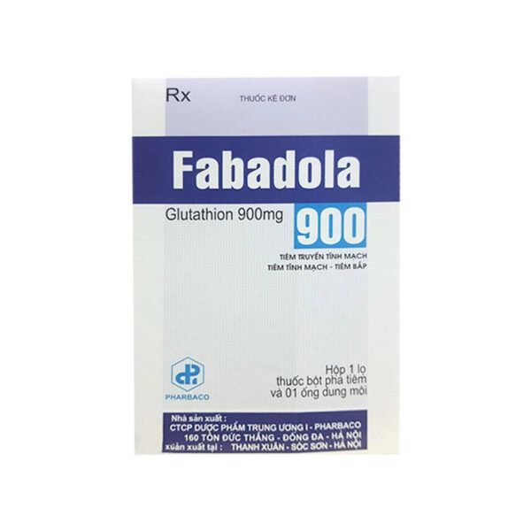 Fabadola 900 Hộp 1 Lọ + 1 Ống - Điều Trị Gan Nhiễm Mỡ