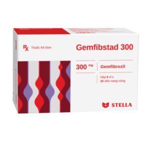 Gemfibstad 300 Hộp 60 Viên - Điều Trị Tăng Lipid Huyết