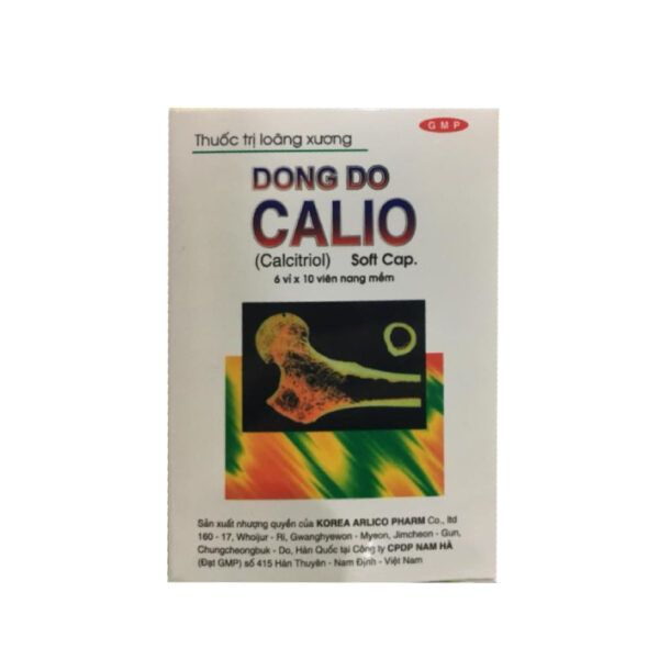 Calio Hộp 60 Viên - Trị Loãng Xương Sau Mạn Kinh