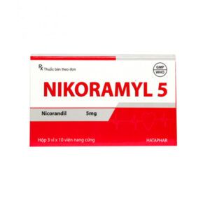 Nikoramyl 5 Hộp 30 Viên - Điều Trị Cơn Đau Thắt Ngực Ổn Định