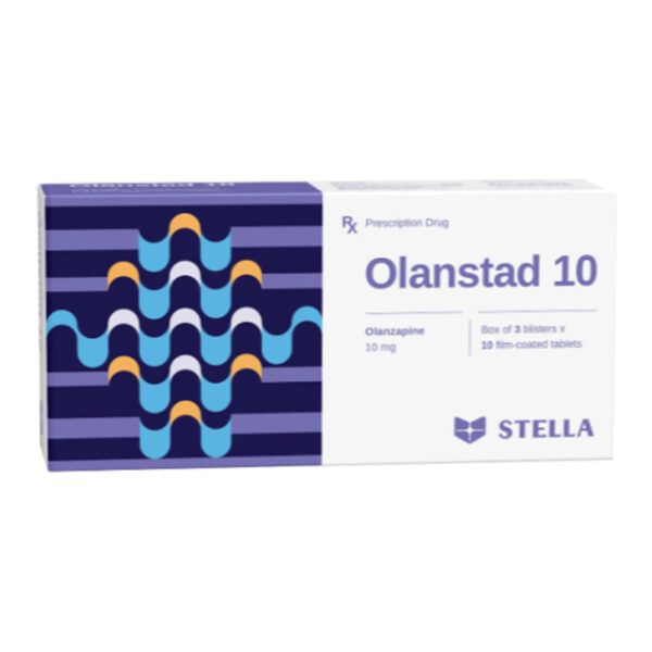 Olanstad 10 Hộp 30 Viên - Điều Trị Tâm Thần Phân Liệt