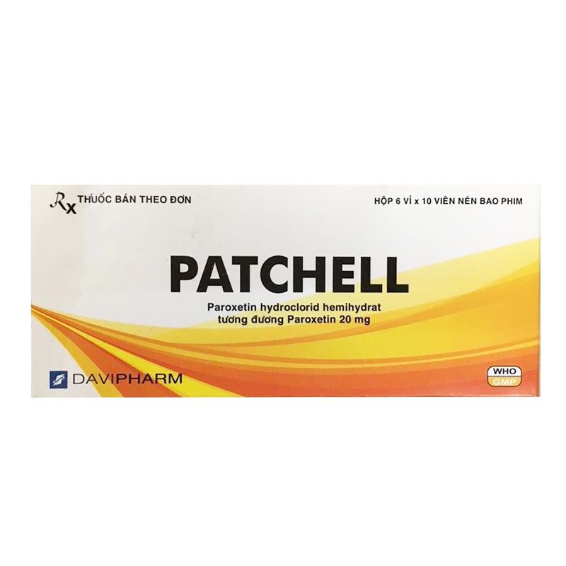 Patchell Hộp 60 Viên - Điều Trị Bệnh Trầm Cảm