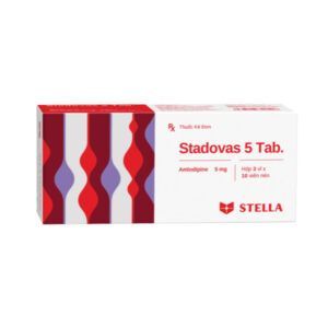 Stadovas 5 Tab Hộp 30 Viên - Điều Trị Tăng Huyết Áp