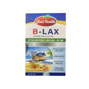 Glad Health B Lax Hộp 30 Viên - Vi Chất Cần Thiết Cho Não Bộ