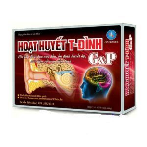 Hoạt Huyết T Đình G&P Hộp 30 Viên - Hết Đau Nửa Đầu