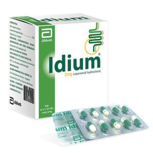 Idium 2mg - Hộp 100 Viên - Điều Trị Tiêu Chảy Cấp, Mãn Tính