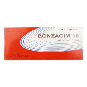 Thuốc Bonzacim 10 Hộp 30 Viên – Trị Mỡ Máu Cao