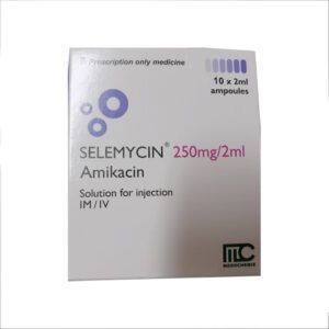 Selemycin 250Mg/2Ml Hộp 10 Ống – Trị Nhiễm Khuẩn Nặng