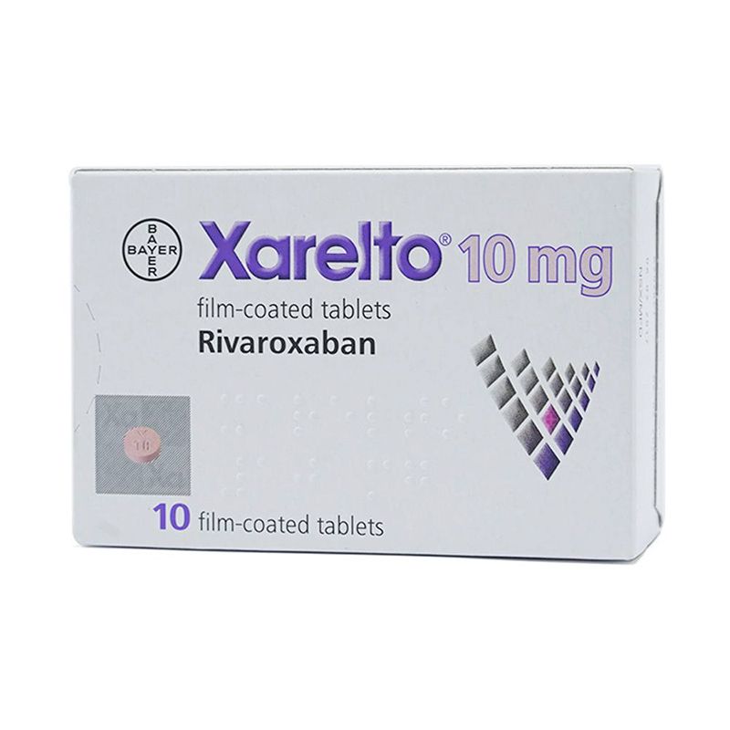  Thuốc Xarelto 10mg - Hộp 10 Viên - Phòng Thuyên Tắc Huyết Khối