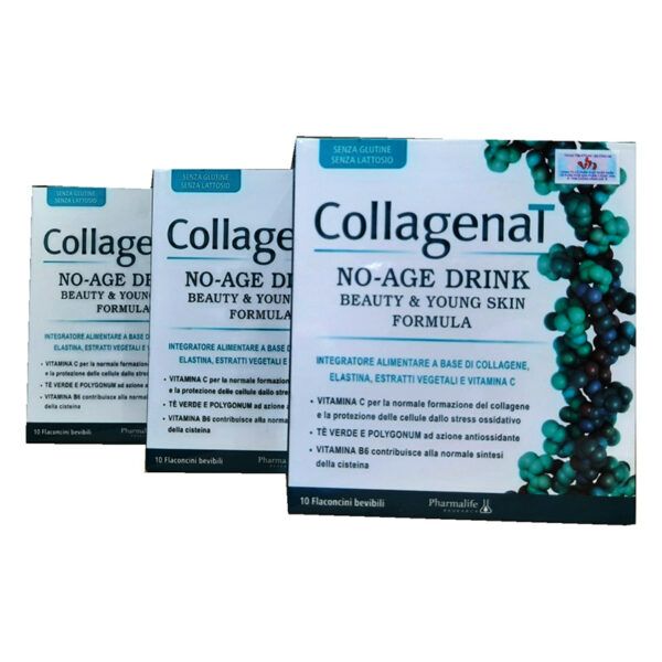 CollagenaT No Age Drink Hộp 10 Ống - Bổ Sung Collagen