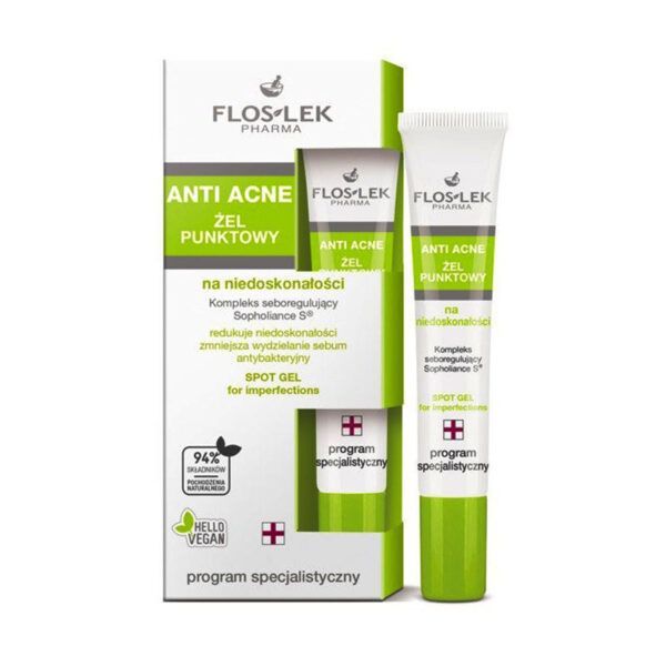 Floslek Anti Acne - Tuýp 20ml - Kháng Viêm Giảm Mụn