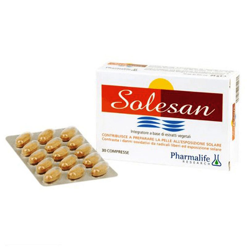 Pharmalife Solesan - Hộp 30 Viên - Viên Uống Chống Nắng