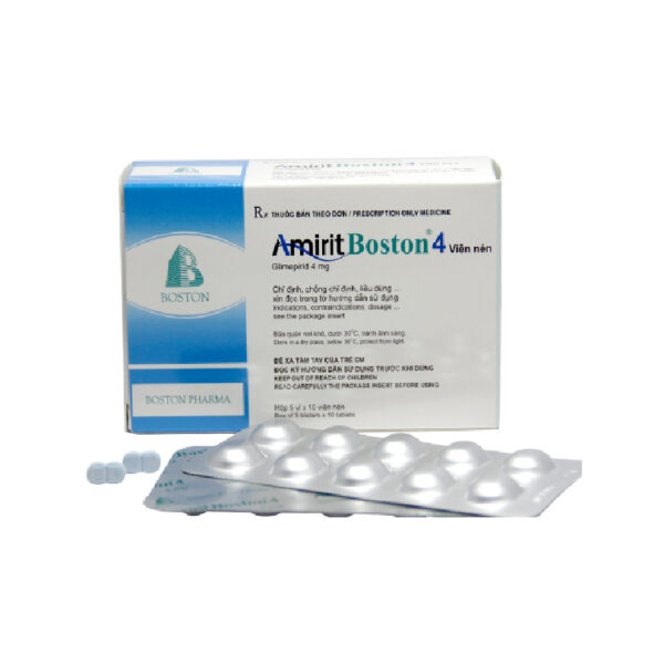 Amirit Boston 4 Hộp 50 Viên