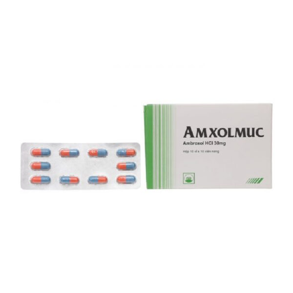 Amxolmuc Hộp 100 Viên