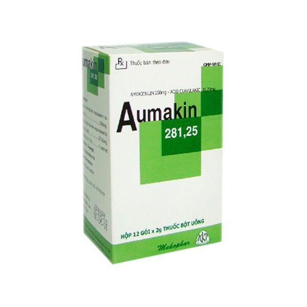 Aumakin 281,25 Hộp 12 Gói