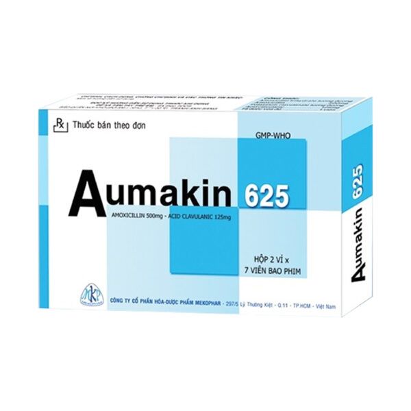 Aumakin 625 Hộp 14 Viên