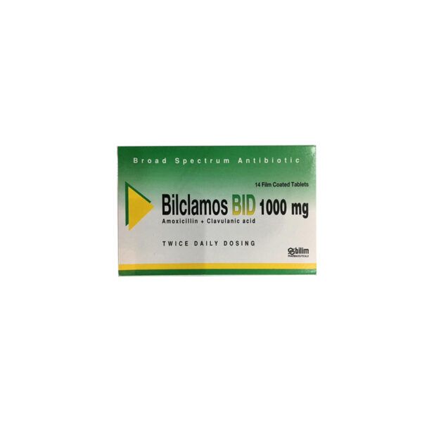 Bilclamos BID 1000mg Hộp 14 Viên