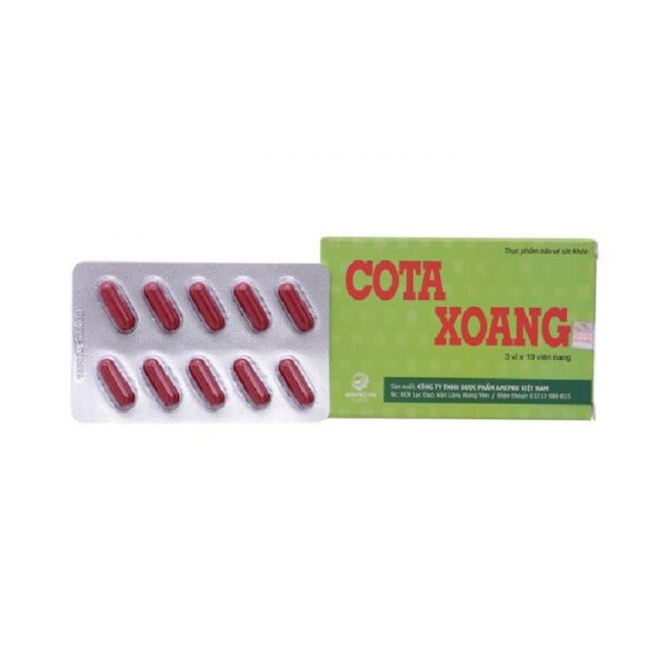 Cota Xoang Hộp 30 Viên