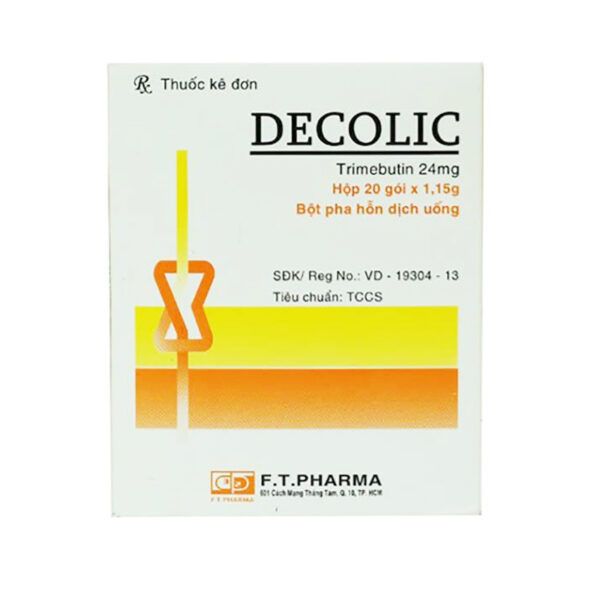 Decolic 24mg Hộp 20 Gói