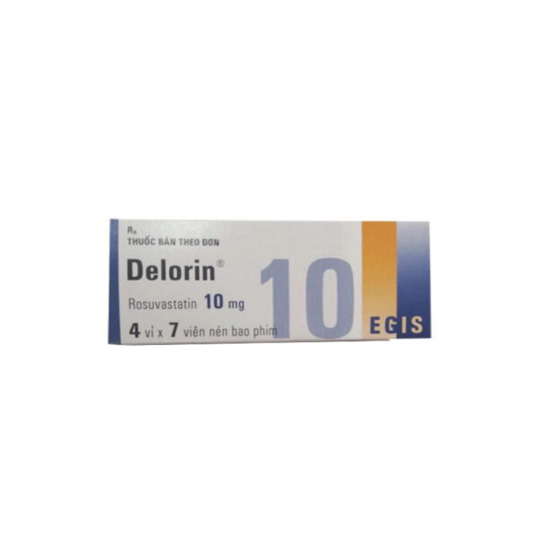 Delorin 10mg Hộp 28 Viên