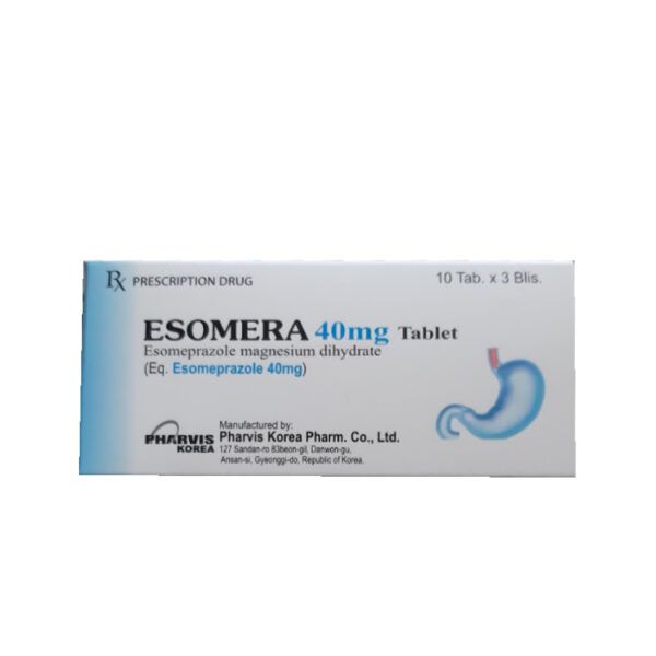 Esomera 40mg Tablet Hộp 30 Viên