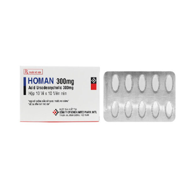 Homan 300mg Hộp 100 Viên