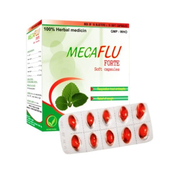 Mecaflu Forte Hộp 100 Viên