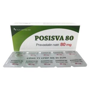 Posisva 80 Hộp 30 Viên - Điều Trị Tăng Cholesterol Máu