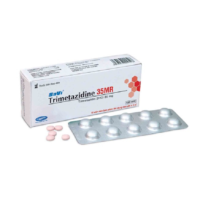Savi Trimetazidine 35MR Hộp 30 Viên
