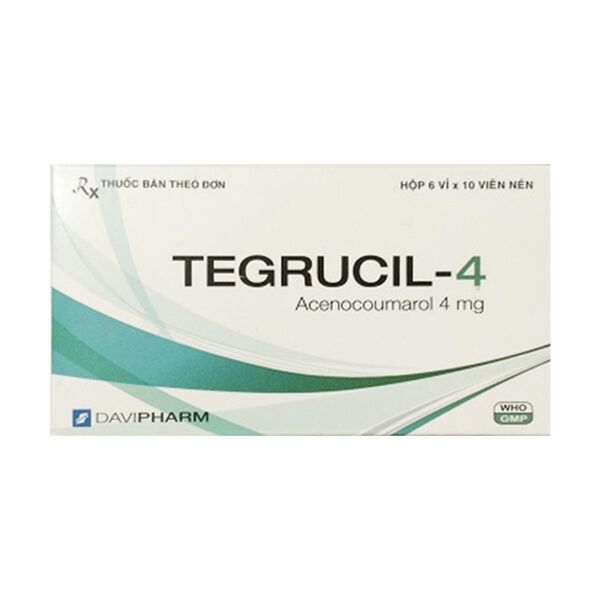 Tegrucil-4 Hộp 60 Viên